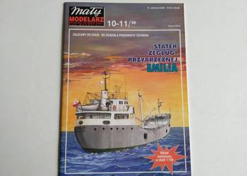 Mały Modelarz nr 10-11/1998, Statek żeglugi przybrzeżnej Emilia