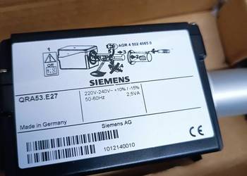 Czujnik płomienia Siemens QRA53.E27