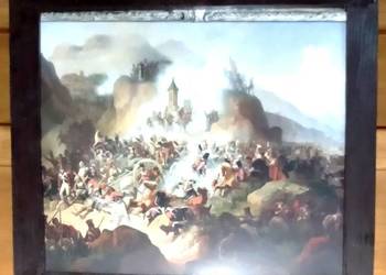 07 Obraz (reprodukcja) Bitwa Pod Somosierrą (1860)