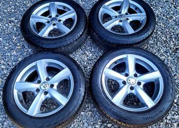 Alufelgi 16 5 x 112 Opony Letnie 205/55/15 Volkswagen Audi Skoda Seat!