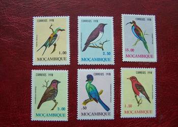 Mozambik 1978 MNH Mi. 648/53 Fauna Ptaki  a