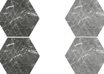 gres 19,8/17,1 marvelstone grey hexagon szkliwiony matowy gat.1
