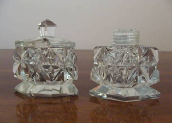 Solniczka pieprzniczka szkło