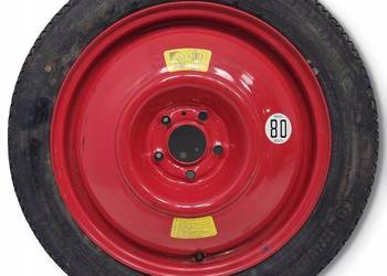 KOŁO DOJAZDOWE Peugeot 407 135/80 R17 4JX17 5x108 dojazdówka ZAPAS zapasowe