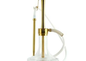 Oduman Infinity Gold Hookah Fajka Wodna Shisha Szisza | Clear Glass