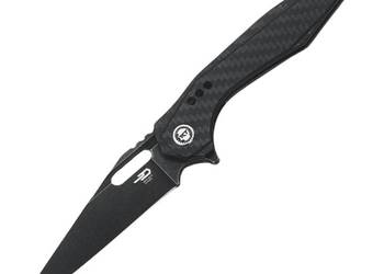 Nóż składany Bestech Malware Black Titanium/Carbon Fiber, Black Stonewashe…