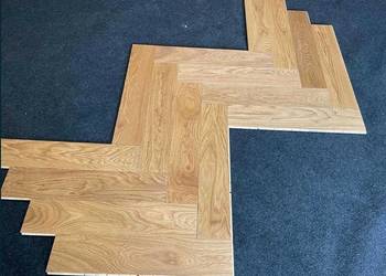 Jodełka klasyczna dębowa, podłoga drewniana 14x120x600