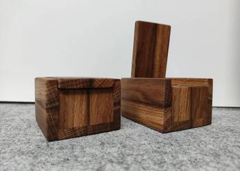 Pudełko szkatułka dębowa