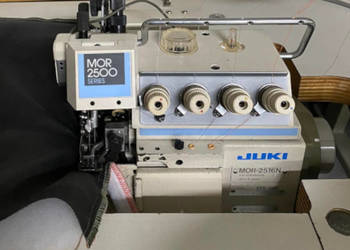 JUKI MOR-2516N OVERLOCK 2-IGŁOWY 5NITKOWY 7500 ŚCIEGÓW/MIN