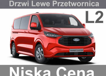 Ford Transit Custom 150KM Limited Drzwi Lewe Matrix LED Kamera 360 od ręki…