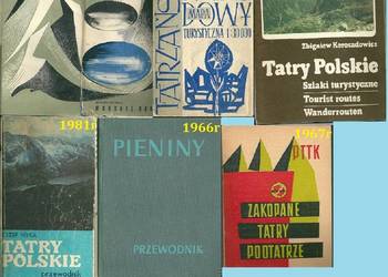 Stare przewodniki i mapy - Tatry, Pieniny, Zakopane, Morskie Oko/ ZSRR