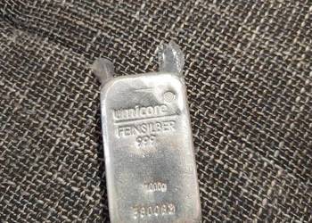 Sztabka srebra 1kg Umicore Finesilber
