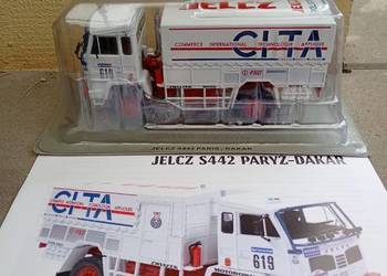 JELCZ S442 Paryż Dakar rajd deagostini 1:43 Kultowe ciężarówki PRL model NO