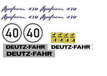 Naklejki Agrofarm 430 i inne modele super mocne zamienniki