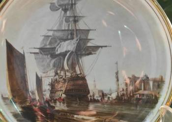 Return To Harbour"*malarz John Ward obraz marynistyczny* patera kolekcjoner