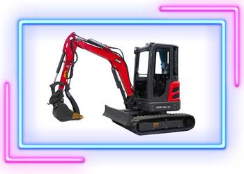 Koparka NOWA KMM 8027 2024r Kubota Osprzęt Bosch Rexroth, zerowy promień