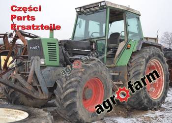 Fendt 310 LSA części, skrzynia biegów, silnik, oś