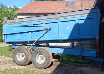 Przyczepa wywrotka skorupa tandem
