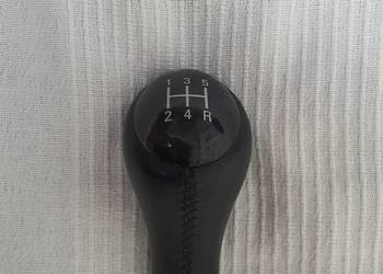 GAŁKA BIEGÓW KNOB BLACK LEDER SKÓRA ROVER 75 B/15.03.26