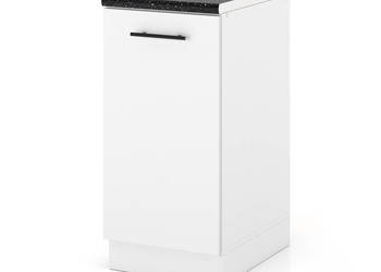 Szafka Kuchenna Stojąca Z Blatem Modułowa 40cm Spremium Biały Mat