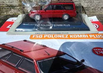 POLONEZ KOMBI PLUS Legendy FSO model 1:43 Kultowe auta PRL Deagostini NOWY