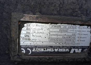 Koparka atlas cat volvo, szybko złącze Verahtert CW45
