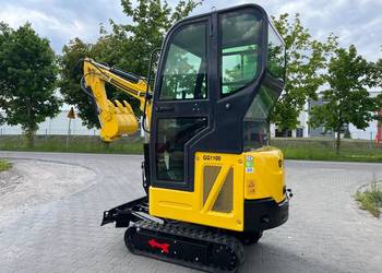 Minikoparka z kabiną GG1100C silnik Kubota