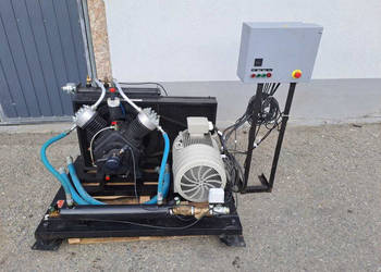 Kompresor doprężacz booster AIRPOL ADP 22 kW 40 bar 300 m3/h Przebieg 365 h