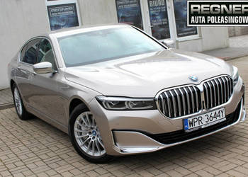 BMW 745 FV23% 394KM SalonPL Skóra Navi Kamera HUD El.klapa SerwisASO Gwara…