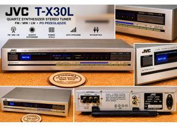 JVC T-X30L – analogowo-cyfrowy tuner radiowy FM/MW/LW Quartz Synthesizer St