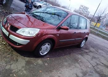 Renault scenic 2 lift,2009 r,1,5 dci 100 km,przebieg 216 tys km