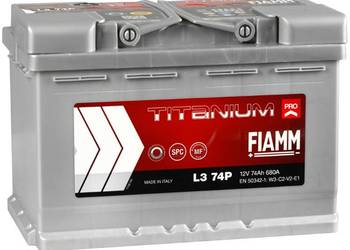 Akumulator 12V 74Ah 680A Fiamm Titanium Pro P+