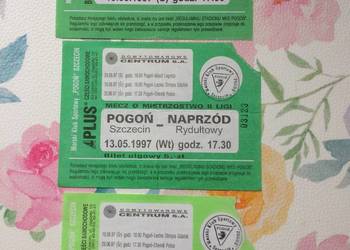 ( 1162. ) Bilety Pogoni Szczecin 1997 R.