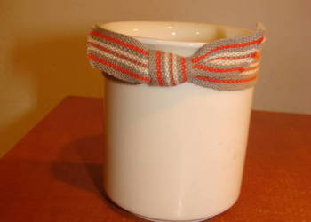 Arabia Finland biały kubeczek