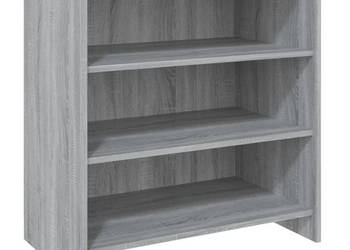 Szafka szary dąb sonoma 70x405x75 cm materiał drewnopochodny WM-813009