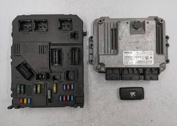 Sterownik Silnika Peugeot 407 1.6 HDI 9658945280 0281011633 ZESTAW