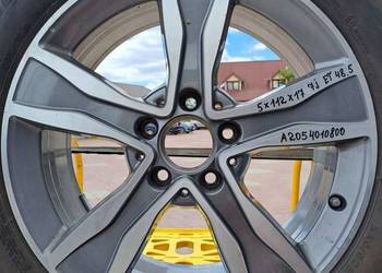 4 x Alu Felgi Mercedes-Benz OE 7.0" x 17" 5x112 ET48,5