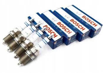 BOSCH ŚWIECE ZAPŁONOWE 4X 0242235666 FR7DC+ ALFA ROMEO AUDI MERCEDES ROVER