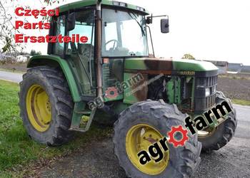 John Deere 6100 części, silnik, skrzynia biegów