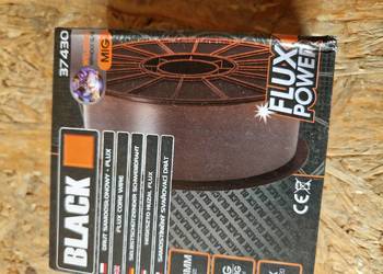 DRUT SPAWALNICZY SAMOOSŁONOWY 0,8 1000g FLUX BLACK 37430