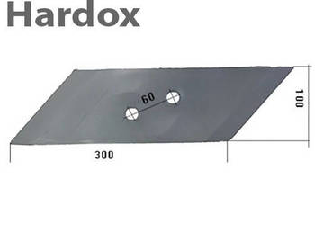 Dłuto 100hektarów HARDOX 147298/P części do pługa DOWDESWELL