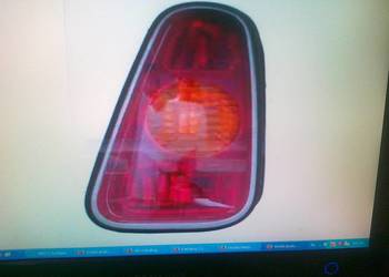 LAMPA TYLNA LE/PR CZERWONA DO: MINI 06/01-07/04