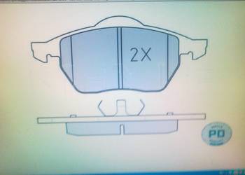 KLOCKI HAMULCOWE V-W VENTO 2.8 VR6  07/95-02/99