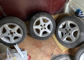 Komplet kół lato z oponami 4x100 VW Seat 14x65x165