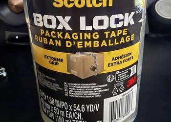 Scotch Box Lock taśma klejąca przezroczysta 48 x 50 3 rolki