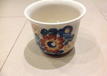 Włocławek Osłonka na Doniczkę Sygnowana Stara