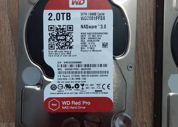 Dysk HDD NAS WWD RED Pro 2TB  WD2001FFSX