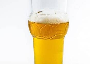 Prezent dla Kibica - Szklanka do piwa 475ml w kształcie piłki