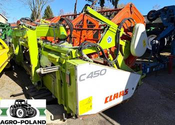 Heder zbożowy składany C 450 - 4,5 m - 2013 rok