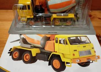 JELCZ 620 Betoniarka deagostini 1:43 Kultowe ciężarówki auta PRL nowy